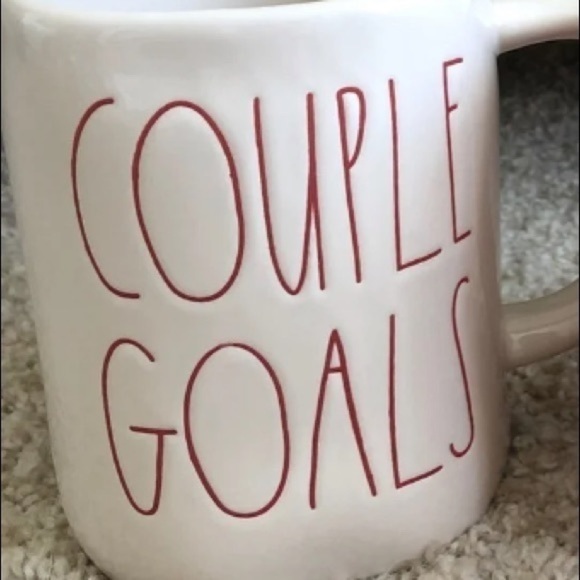 ᴿᴬᴱ ᴰᵁᴺᴺ ♥️COUPLE GOULS Large letter mug New - Picture 2 of 2
